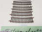 Preview: Märklin H0 AC 2233 5x gebogenes K-Gleis / R 424,6 / 15° = 1/2  / Kleber, Farbe, Rost