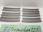 Preview: Märklin H0 AC 2233 6x gebogenes K-Gleis / R 424,6 / 15° = 1/2  / Kleber, Farbe, Rost