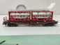 Preview: Mini Trix N DC 15257-2 / Einheitstaschenwagen / Sdgkms 707 / DB AG / Tankcontainern „HOYER“ / OVP