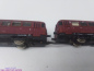 Preview: Trix N DC 989731/982776 Schienenbus mit Beiwagen / Rot / DB