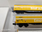 Preview: Minitrix N DC 15874 Großraum-Schiebewandwg-Set "POST" / Habbiillnss SBB NEM / OVP