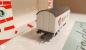 Preview: Roco Hobby Line H0 DC 56212 gedeckter Güterwagen "Toys'r'us" / K / OVP
