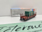 Preview: Roco N DC 25914 Rungenwagen mit Container "Jever Pilsener" Kbs442 / DB / OVP