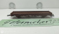 Preview: Roco H0 DC 3355598-0 Niederbordwagen Rungenwagen / braun / Nem / UiC