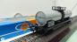 Preview: ROCO H0 DC 4353 A Kesselwagen Silber ESSO  DB OVP