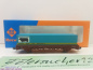 Preview: ROCO H0 DC 46307 Rungenwagenwagen Container "Scotch beef" / Kbgs442 / NEM / OVP