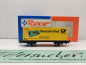 Preview: Roco H0 DC 47251 Containtertragwagen „Deutsche Post“ / NEM / OVP