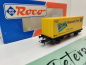 Preview: Roco H0 DC 47251 Containtertragwagen „Deutsche Post“ / NEM / OVP