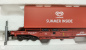 Preview: Roco H0 DC 47633  Einheitstaschenwagen   / Langnese / DB / OVP