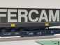 Preview: ROCO H0 DC 67412 Doppeltaschen-Gelenkwagen "FERCAM" Sdggmrs / NEM / [P]