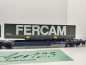 Preview: ROCO H0 DC 67412 Doppeltaschen-Gelenkwagen "FERCAM" Sdggmrs / NEM / [P]