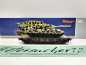 Preview: Roco H0 DC 67476 Schwerlastwagen Smm Leopard 2A4 " Leopradine" / NEM / ÖBB / OVP