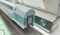 Preview: Sachsenmodelle H0 DC 14427   Doppelstockwagen 2. Kl. Sparkasse Personenwagen DB OVP