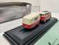 Preview: Schuco H0 21690 VW Bus T1 Samba Wohnanhänger Hymer Eriba / 1:87 / OVP