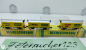 Preview: Mini Trix  N DC 3530   3 x Schiebedachwagen Spielwarenmesse1983 / 1984 / 1985 DB OVP