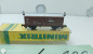 Preview: Mini Trix  N DC 3530 Schiebedach Wagen Braun / Silber DB OVP