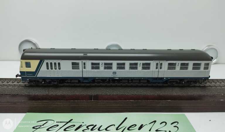 Märklin H0 4257 Nahverkehrs Steuerwagen - Silberling / 2.Kl. / Licht / DB / OVP