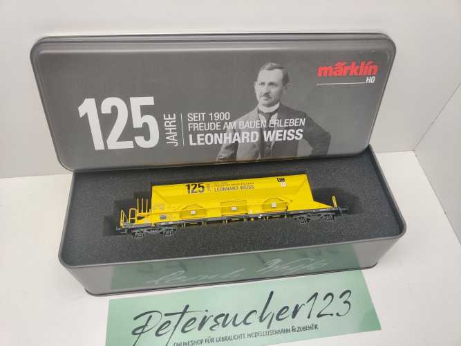 Märklin H0 AC 48125 Museumswagen'25 ,,Leonhard Weiss" / NEM / P, DB / OVP