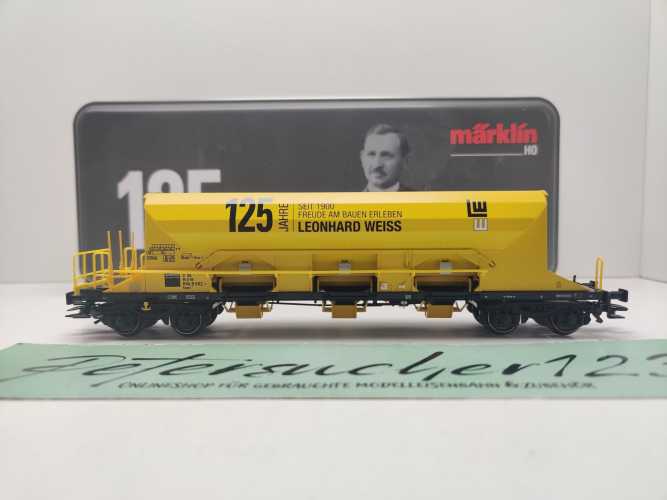 Märklin H0 AC 48125 Museumswagen'25 ,,Leonhard Weiss" / NEM / P, DB / OVP