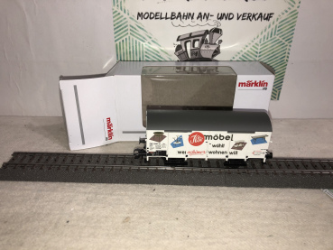 401//Märklin H0 48165 Gedeckter Güterwagen Ilse Möbel  in OVP TOP M523_GW3206