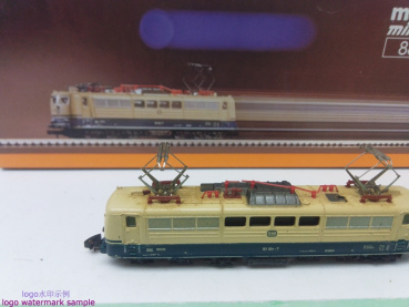 Märklin Z DC 8858 Elektrolok Blau / Beige / DB / OVP