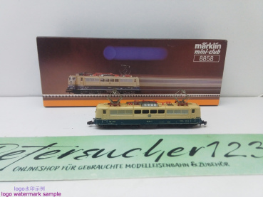 Märklin Z DC 8858 Elektrolok Blau / Beige / DB / OVP