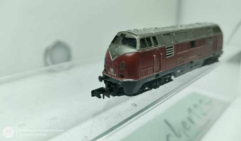 Arnold N DC 0202 / V220 103-6 Diesellok / Rot / DB / Analog / EVP