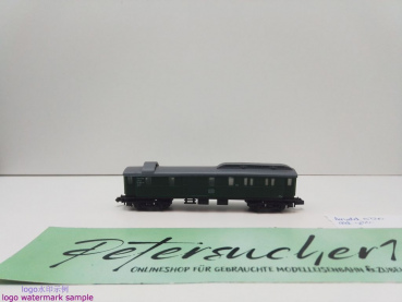 Arnold N DC 0330 Postwagen dkl-grün / PwPost 4ü / DB