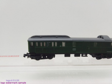 Arnold N DC 0330 Postwagen dkl-grün / PwPost 4ü / DB