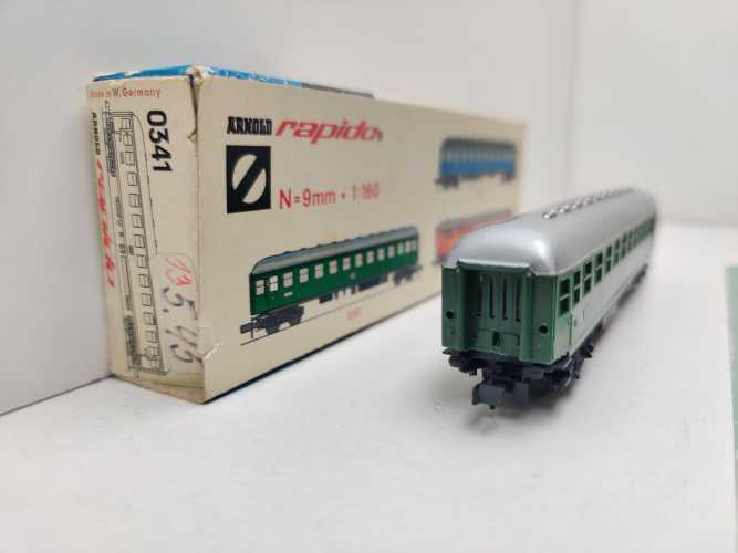 Arnold N DC 0341 Schnellzugwagen 2.Kl B4üm / DB / OVP