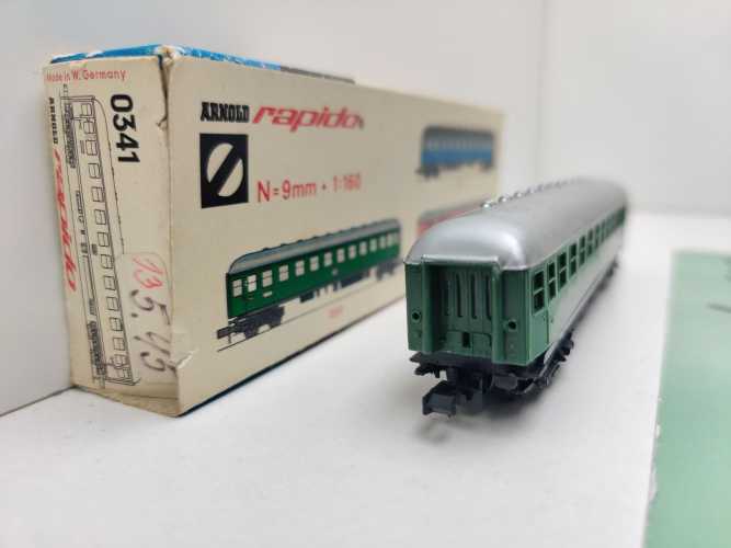 Arnold N DC 0341 Schnellzugwagen 2.Kl B4üm / DB / OVP