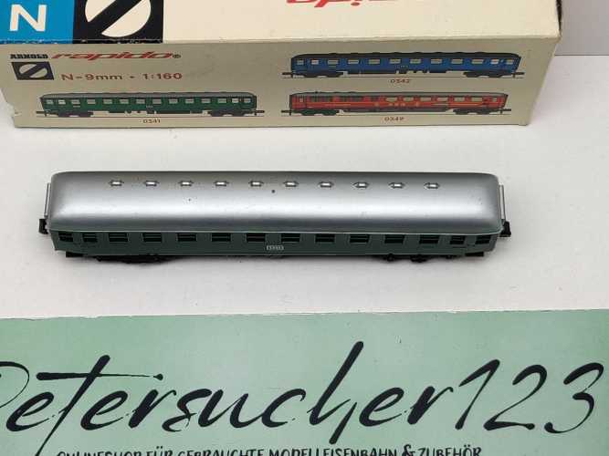 Arnold N DC 0341 Schnellzugwagen 2.Kl B4üm / DB / OVP