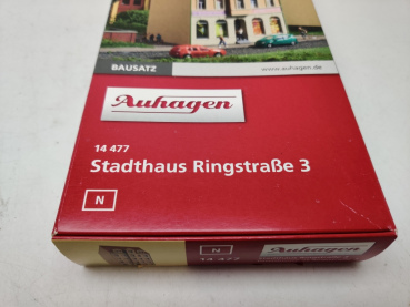 Auhagen N 14 477 Stadthaus Ringstraße 3 / Bausatz / OVP