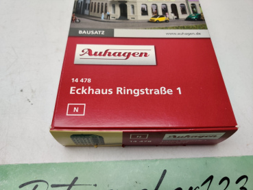 Auhagen N 14 478 Eckhaus Ringstraße 1 / Bausatz / OVP