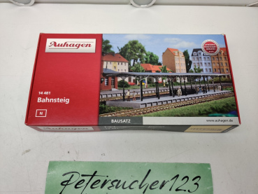 Auhagen N 14 481 Bahnsteig Plattform / OVP