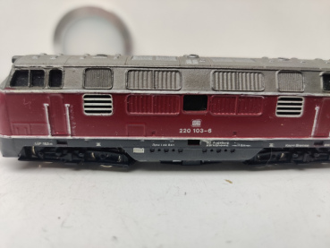 Arnold N DC 0202 / BR220 103-6 Diesellok / Rot / DB / Analog