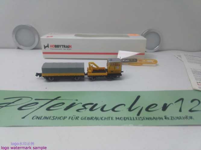 Hobbytrain DC N / HN23554 / KLV 53 Rottenkraftwagen / 2-achsigen Planen Anhänger / Digital / OVP 