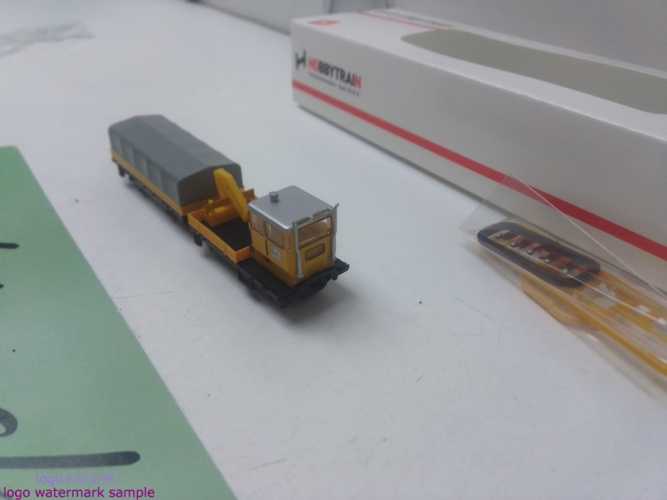 Hobbytrain DC N / HN23554 / KLV 53 Rottenkraftwagen / 2-achsigen Planen Anhänger / Digital / OVP 