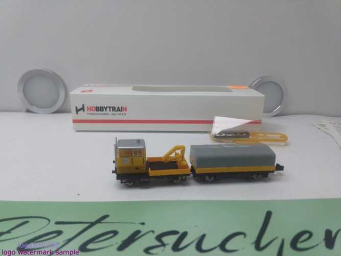 Hobbytrain DC N / HN23554 / KLV 53 Rottenkraftwagen / 2-achsigen Planen Anhänger / Digital / OVP 