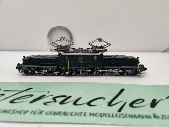 Arnold DC N 2465 / 14270 schweren Elektrolokomotive „Krokodil“ (Baureihe Ce 6/8 II) / SBB / Grün