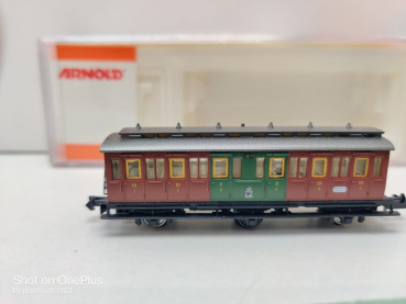 Arnold N DC 3043 Abteilwagen 3./2./3.Kl / K.P.E.V. / OVP