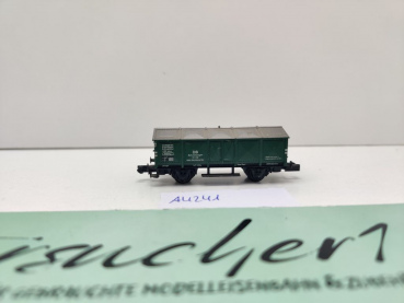 Arnold N DC 4241 Klappdeckelwagen K25 mit Längsträgerbeschriftung / DB