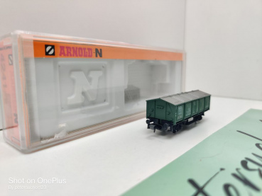 Arnold N DC 4241 Klappdeckelwagen Bahndienstwagen / K 25 / DB / OVP