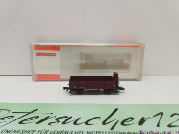 Arnold N DC 4412 Hochbordwagen mit Bremserhaus / Om / DRG / OVP