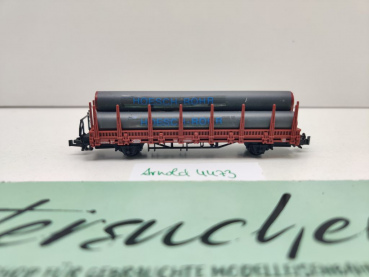 Arnold N DC 4473 ged. Rungenwagen Röhren "Hoesch" Kbs442 / DB