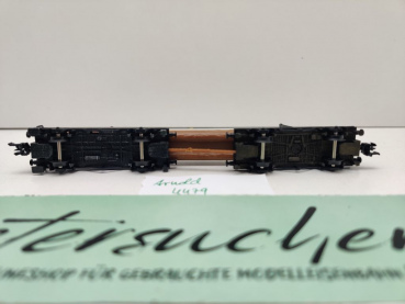 Arnold N DC 4479 Drehschemelwagen-Paar für Langholz / helle Kuppelstange