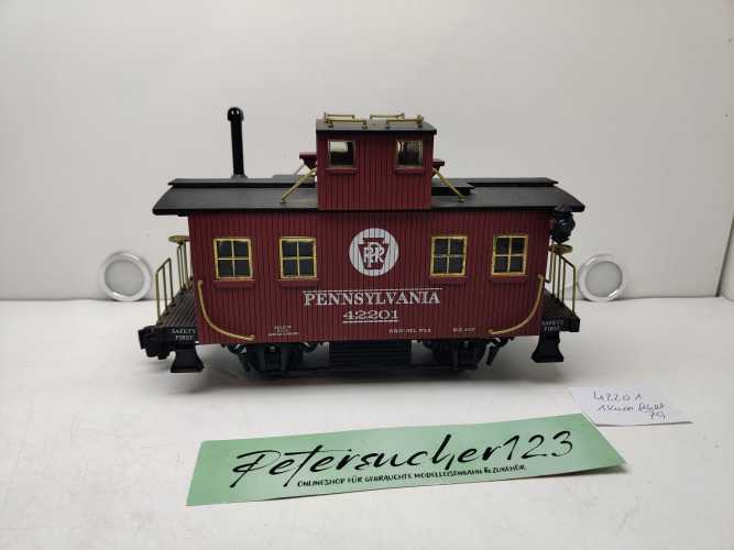 Aristo-Craft Spur G 42201 / zweiachsigen „Bobber Caboose“ (Güterzugbegleitwagen) / PRR