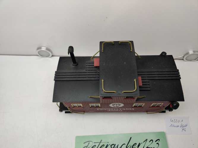 Aristo-Craft Spur G 42201 / zweiachsigen „Bobber Caboose“ (Güterzugbegleitwagen) / PRR