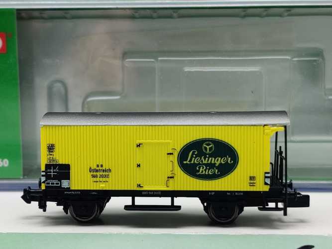 Arnold N DC HN6296-2 Kühlwagen "Liesinger" Tehs50 aus Set / NEM / ÖBB / OVP