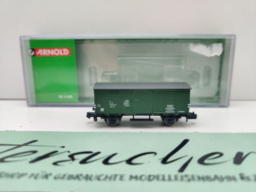 Arnold N DC HN6342 ged. Güterwagen "Elbewelt Boizenburg" Gklm / NEM / DR / OVP